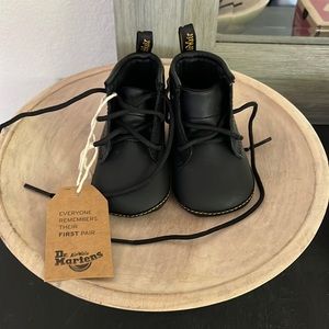Dr. Martens air walker crib shoe